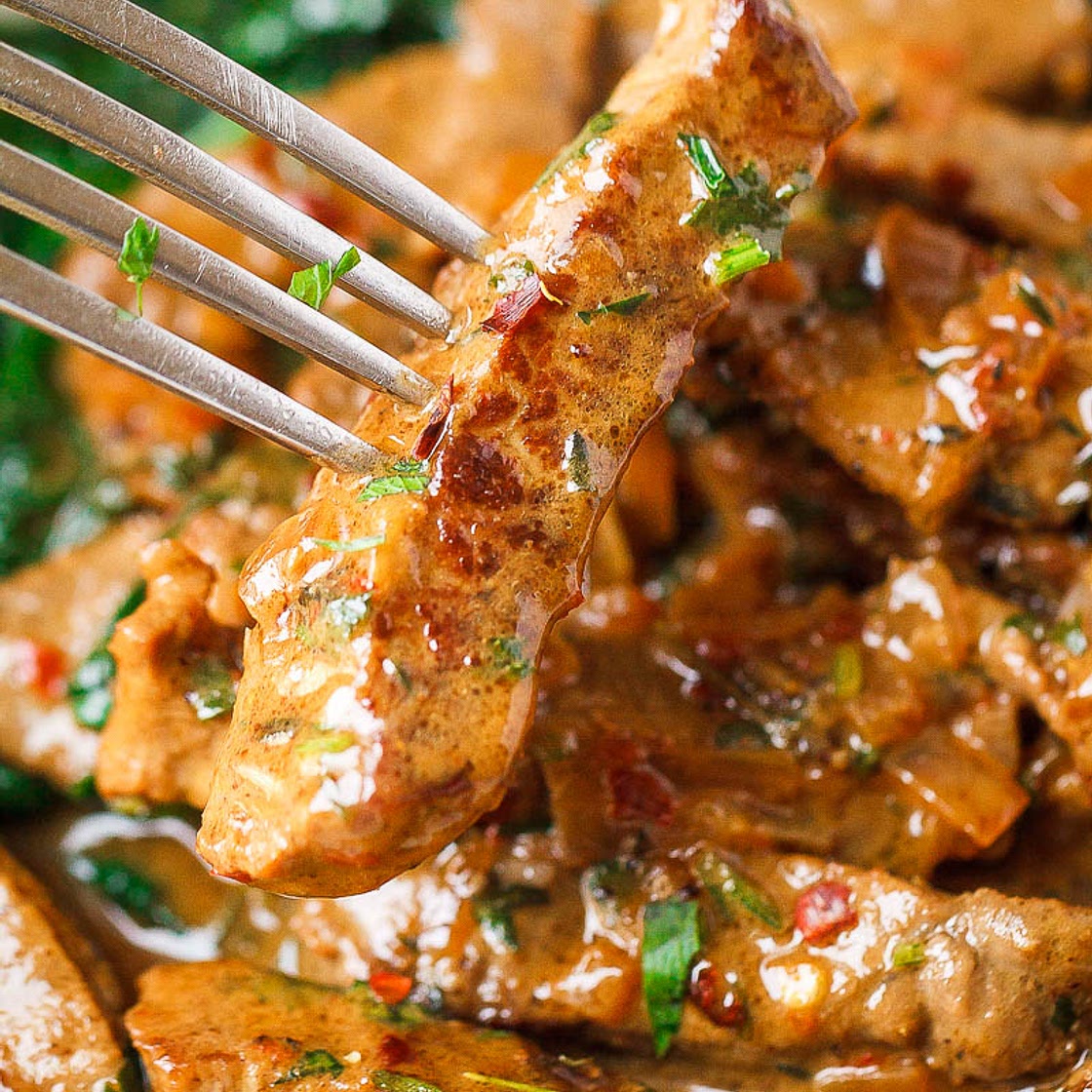 Pan-Seared Steak in Butter Sauce