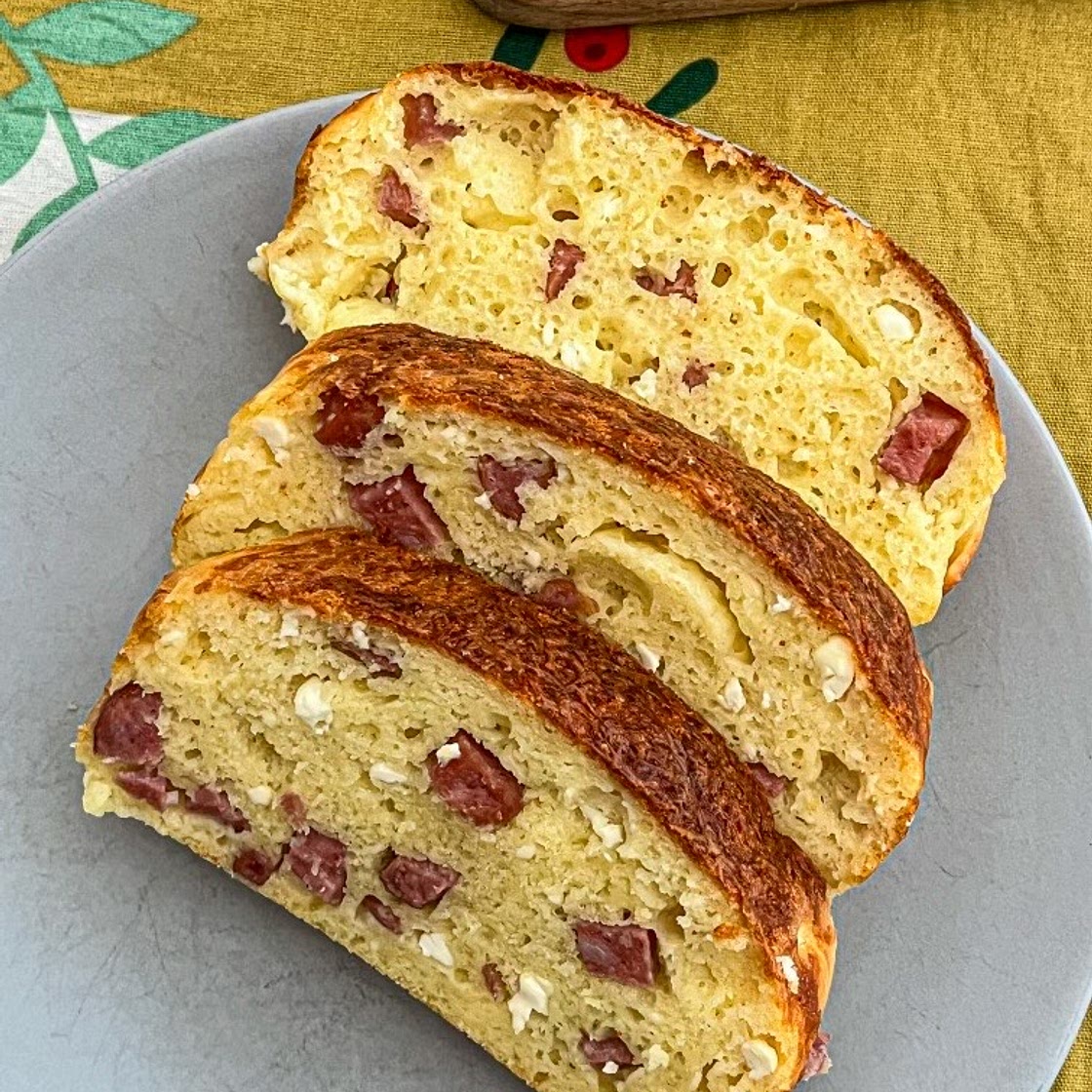 French Savory Loaf Cake (Gâteau salé)