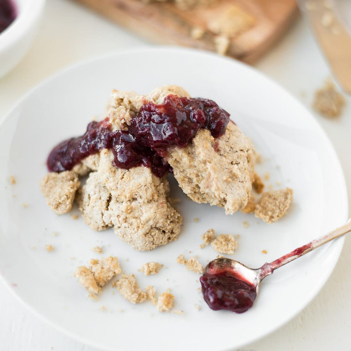 5-Ingredient Drop Biscuits (Dairy-Free, Gluten-Free)