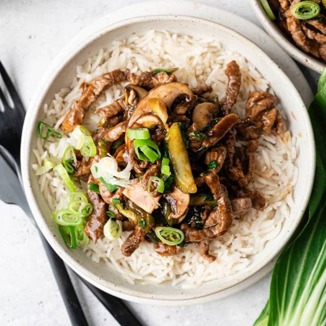 Beef and Bok Choy Stir Fry