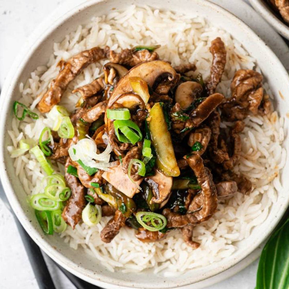 Beef and Bok Choy Stir Fry