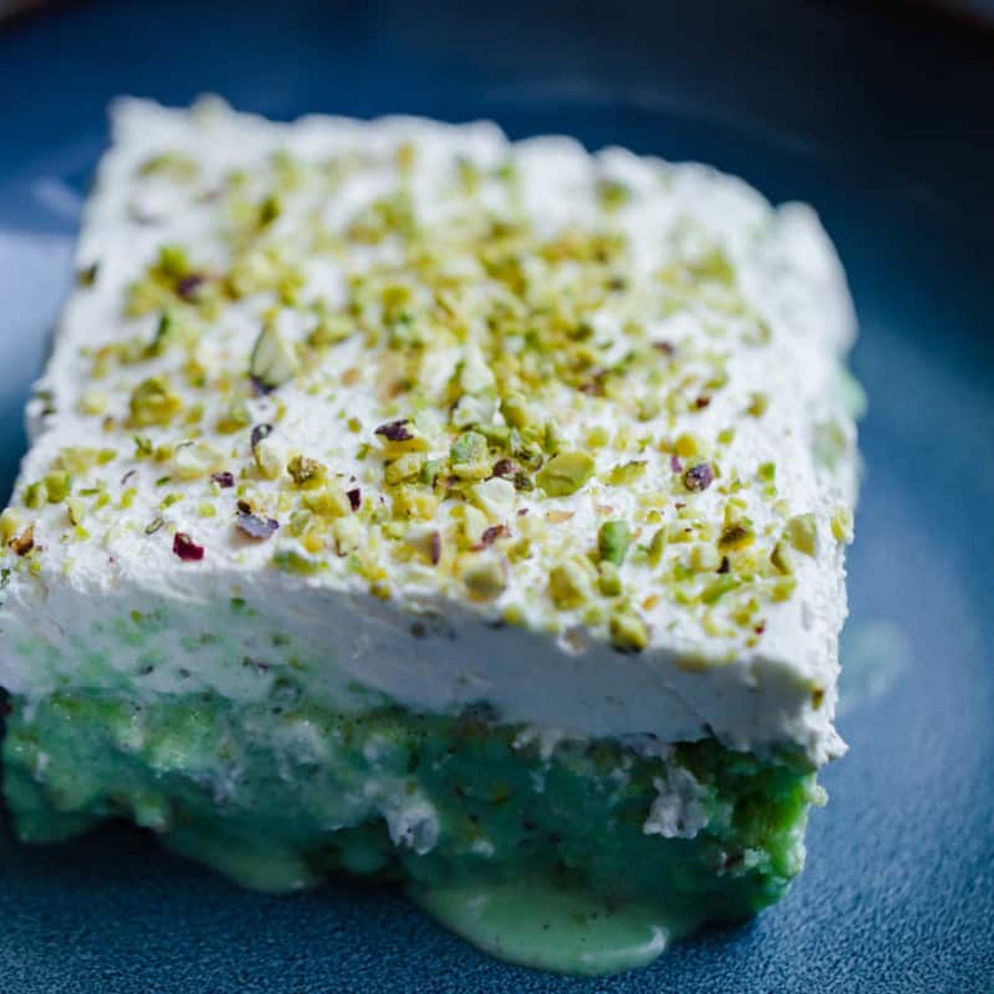 Pistachio Milk Cake