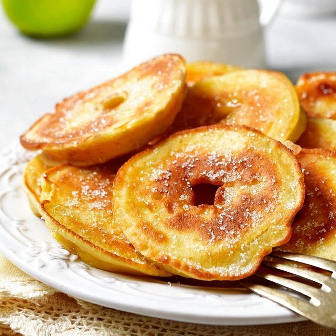 Beignets de pommes à la poêle