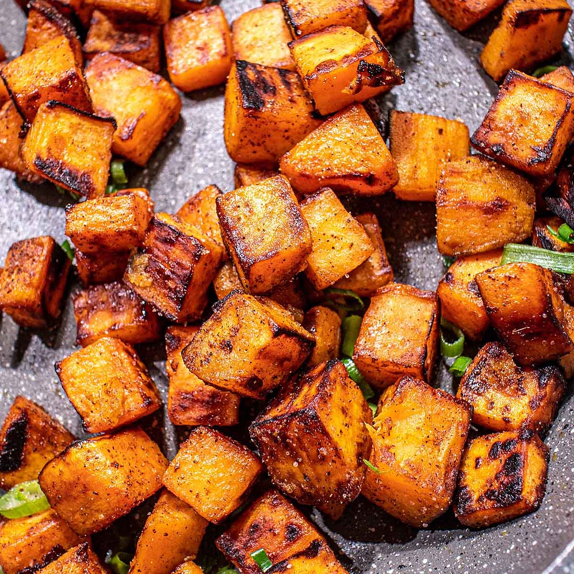 Sweet Potatoes Sautéed with Five Spice