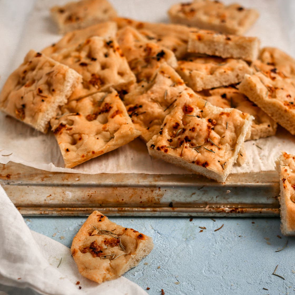 Rosemary - Garlic Focaccia