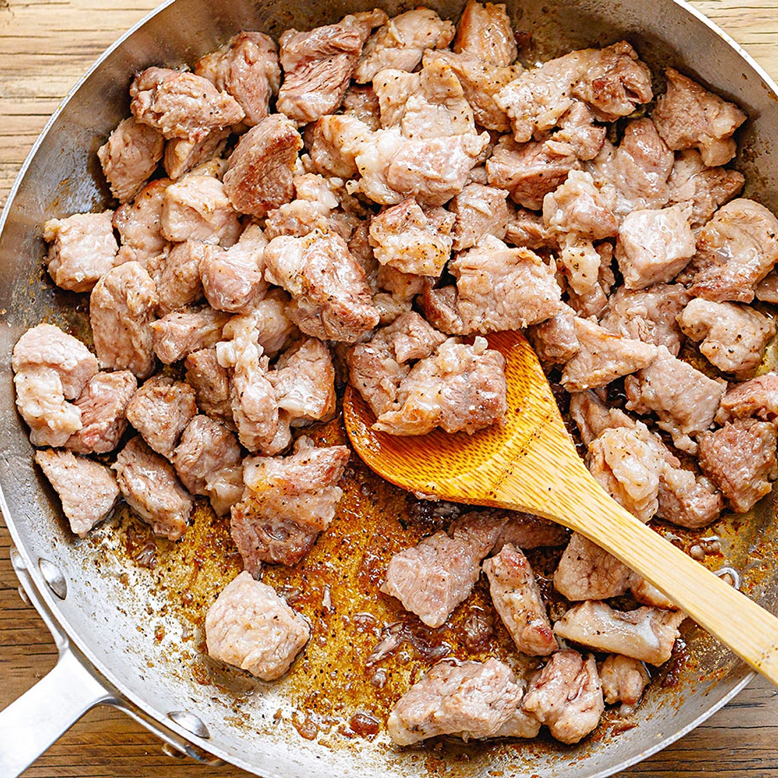 Juicy Garlic Pork Stir-Fry