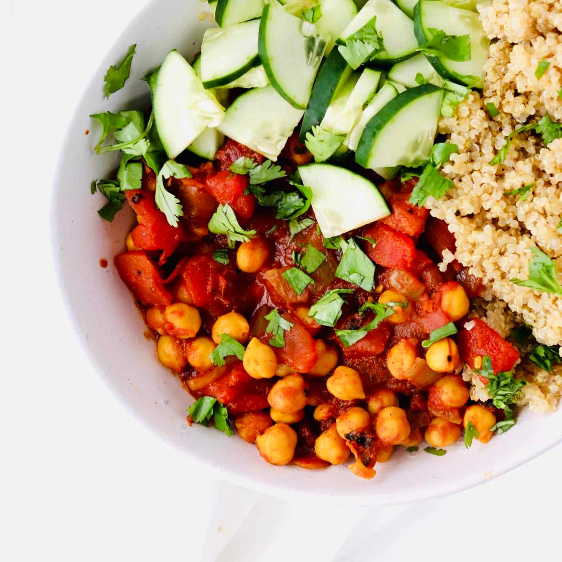 Moroccan Chickpea Bowls