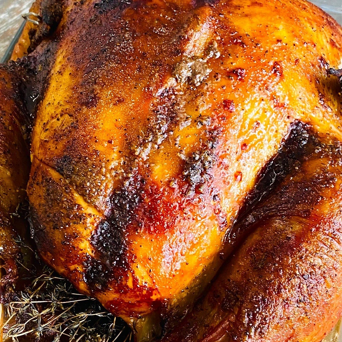 Lemon Pepper Brined Turkey