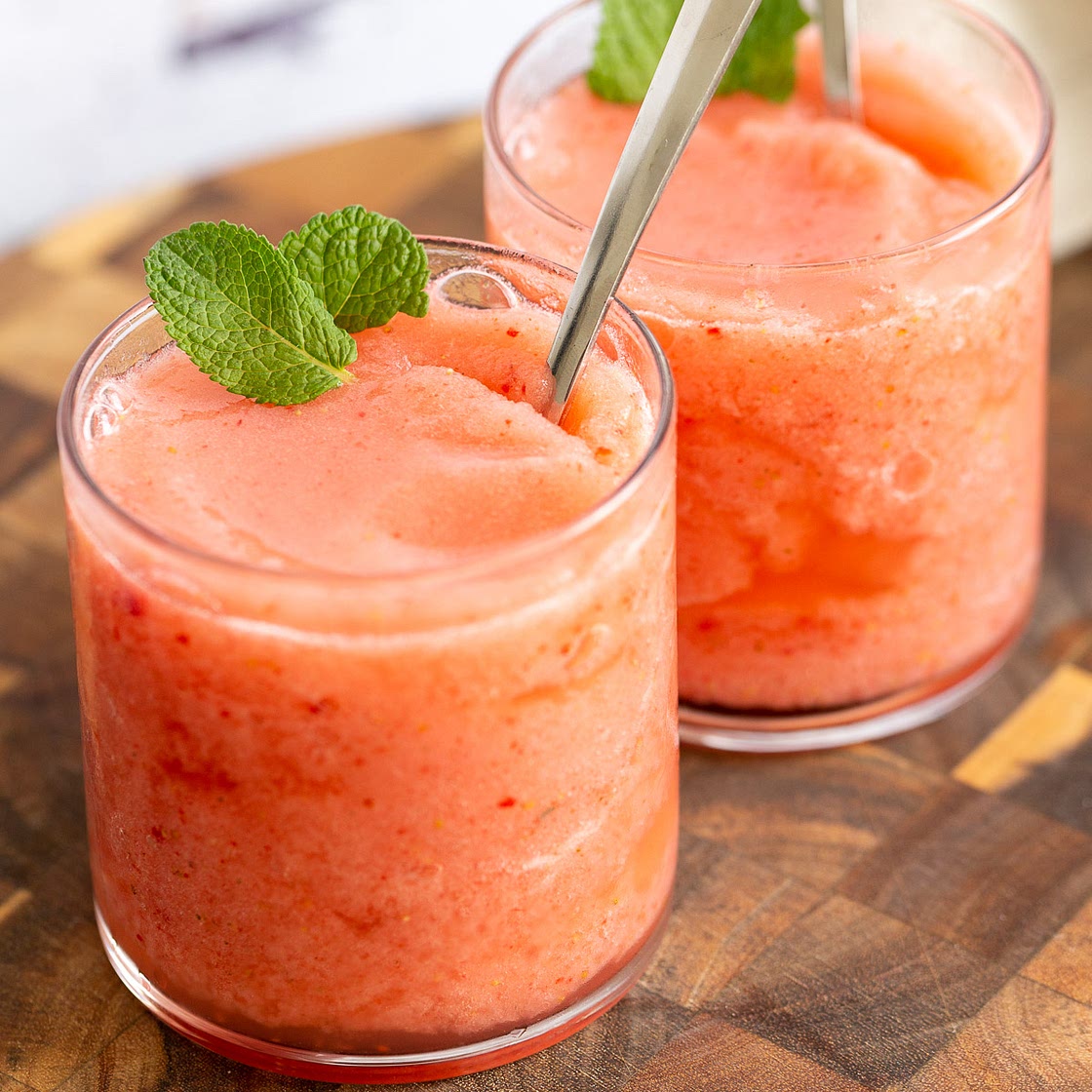 Strawberry Lemonade Slushie