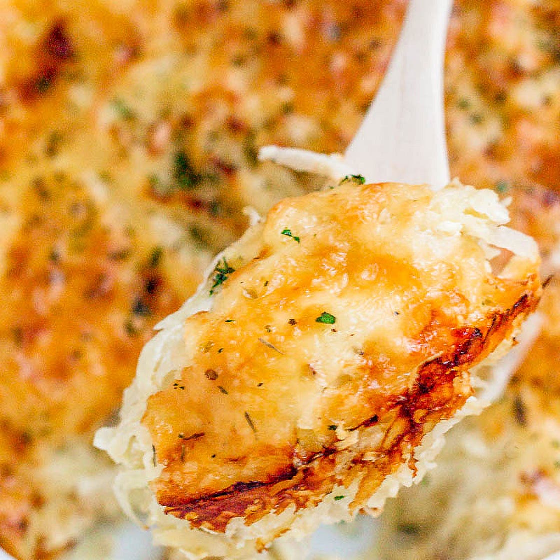 Loaded Potato Casserole with Bacon and Cream Cheese