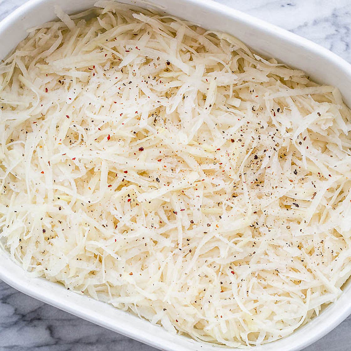 Loaded Potato Casserole with Bacon and Cream Cheese