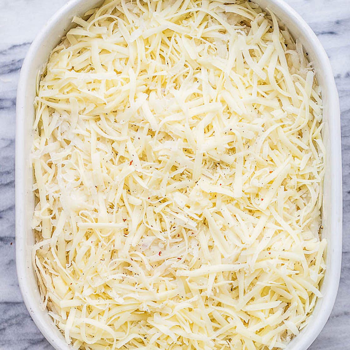 Loaded Potato Casserole with Bacon and Cream Cheese