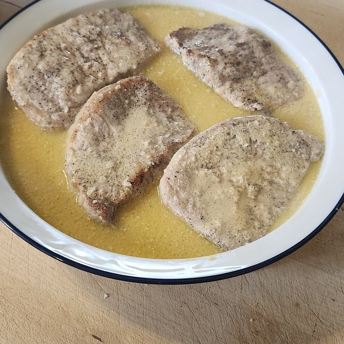 Pork Chops in Dijon Creme Sauce
