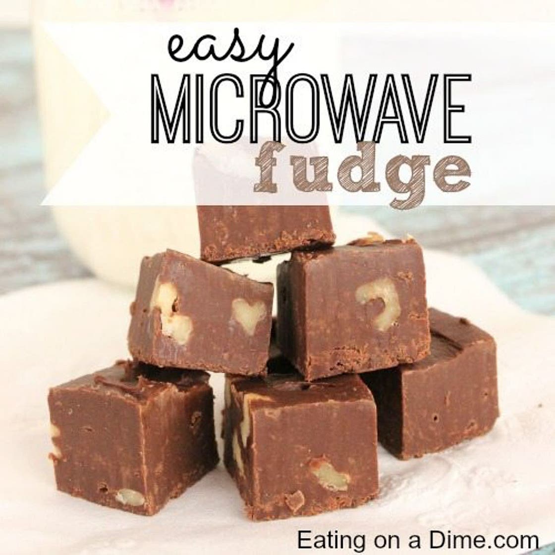 3 Minute Microwave Fudge