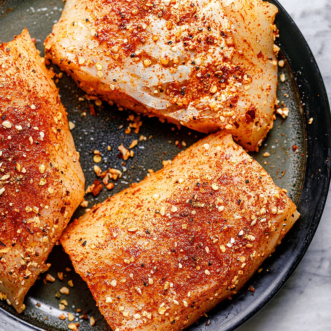 Lemon Garlic Butter Baked Cod Fillets