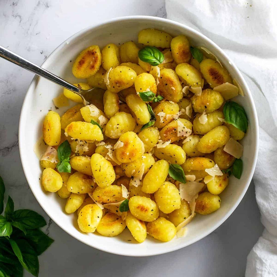 Pan Fried Gnocchi