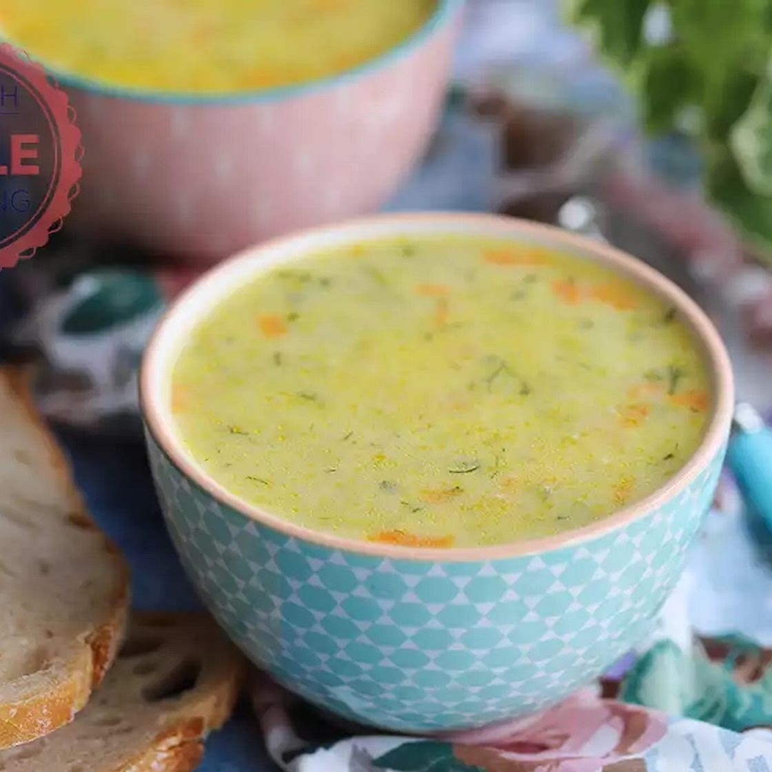 Zucchini Soup with Carrot