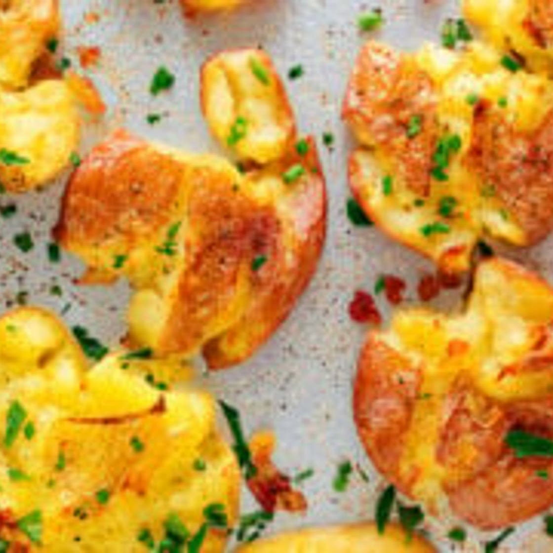 Crispy Smashed Potatoes