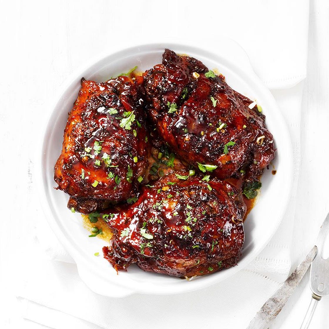 Slow Cooker Honey Turkey Thighs