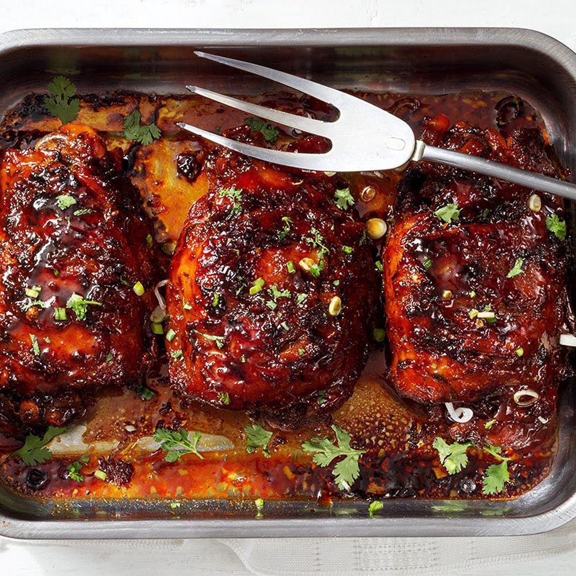 Slow Cooker Honey Turkey Thighs