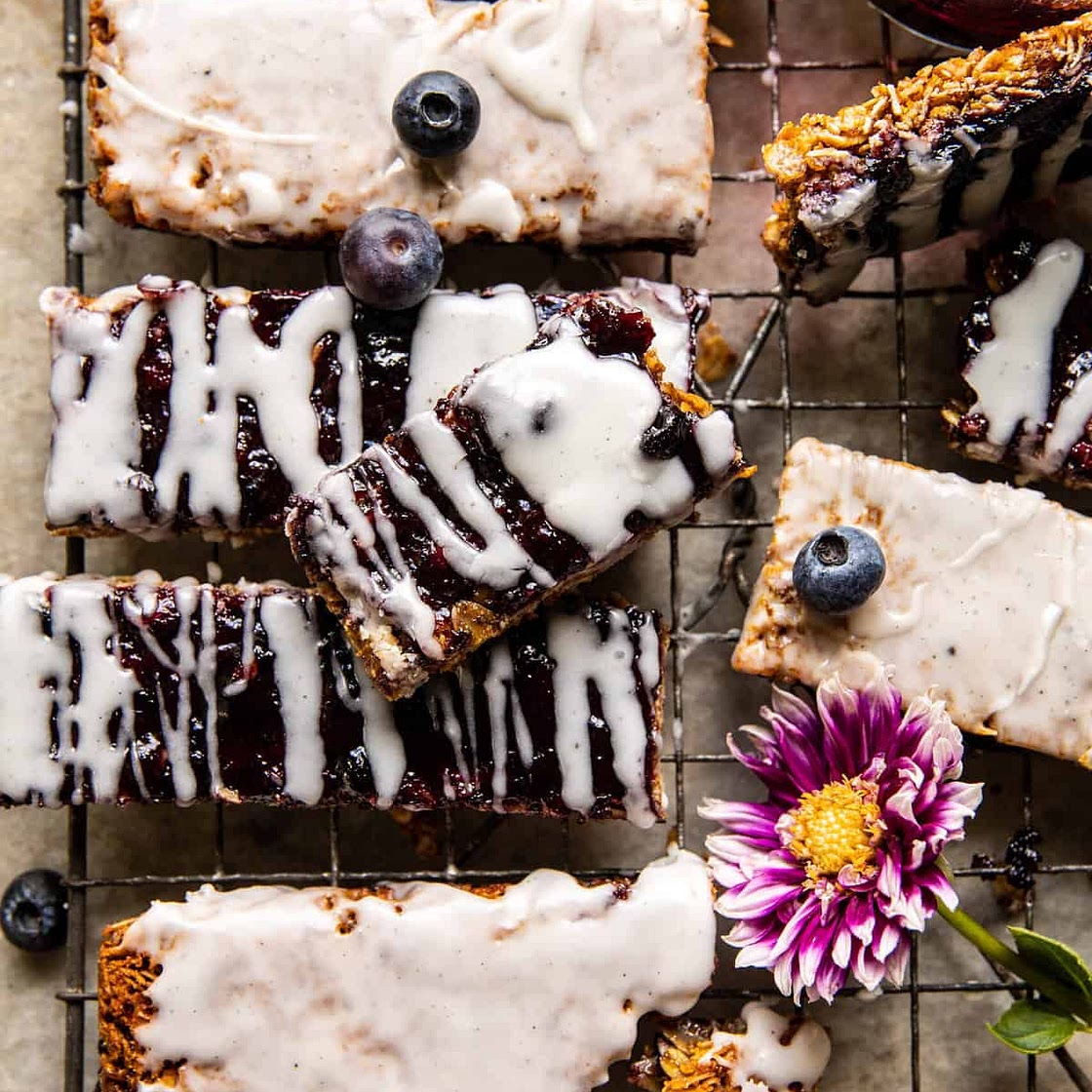 Blueberry Yogurt Granola Bars