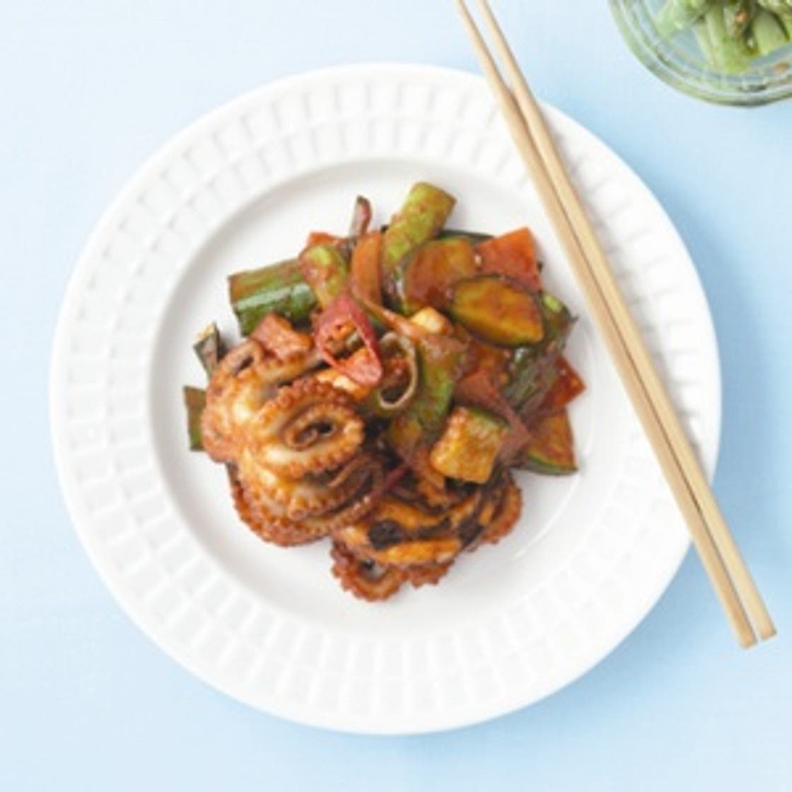 풋마늘주꾸미볶음