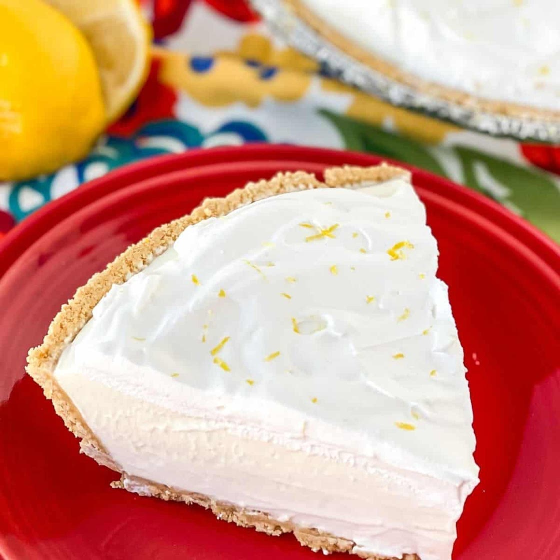 Old Fashioned Lemon Icebox Pie (No-Bake)