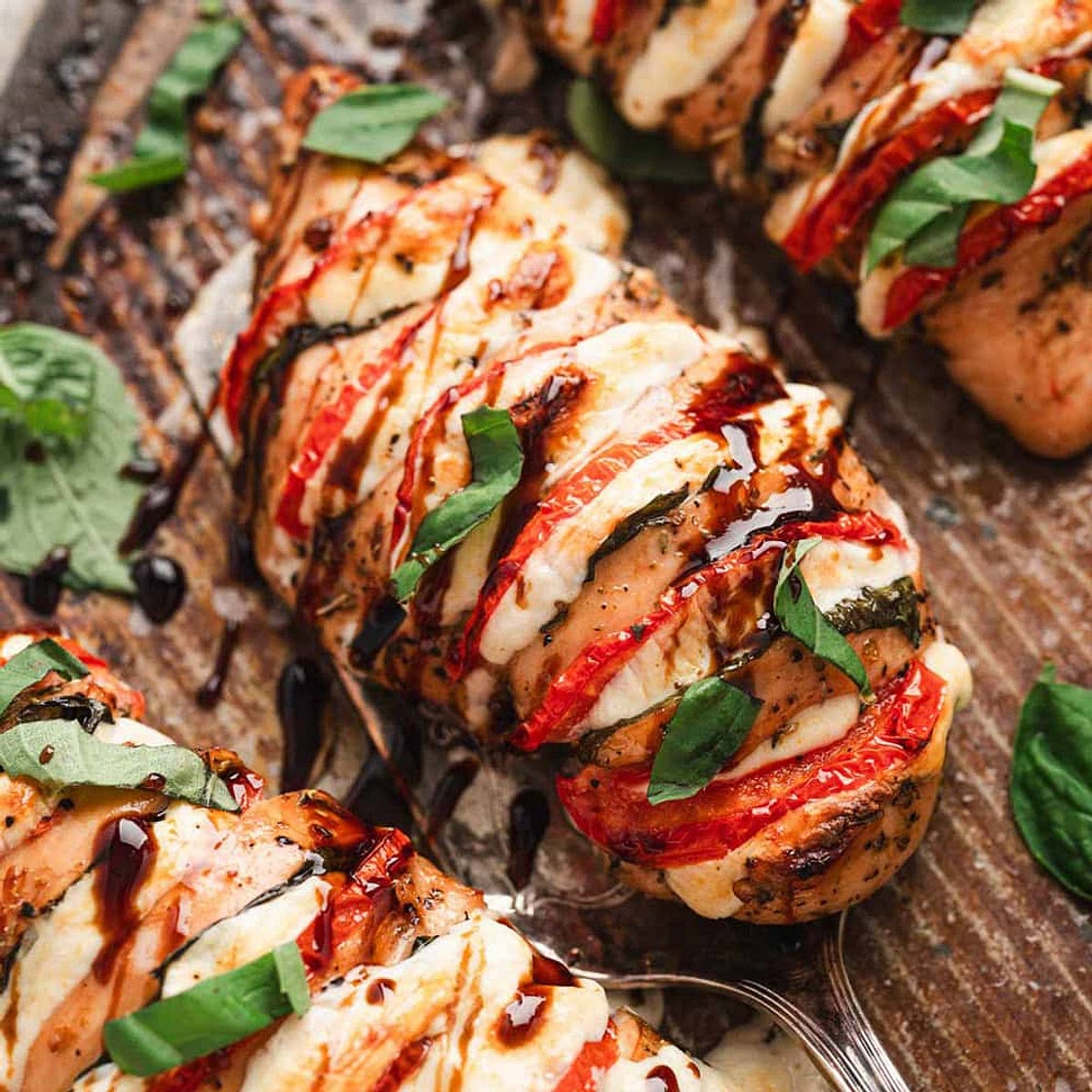 Caprese Stuffed Chicken