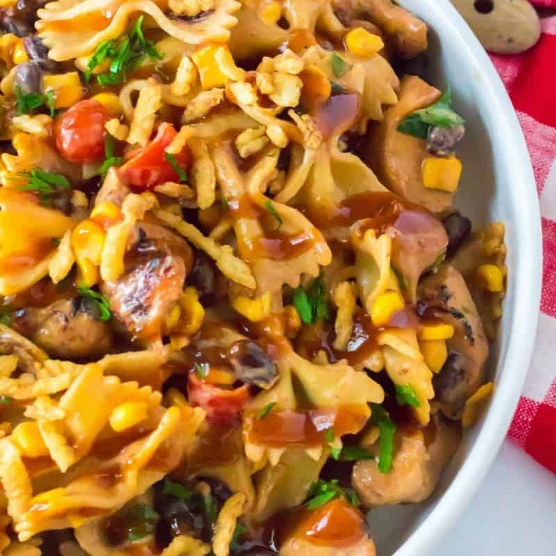BBQ Pasta Salad