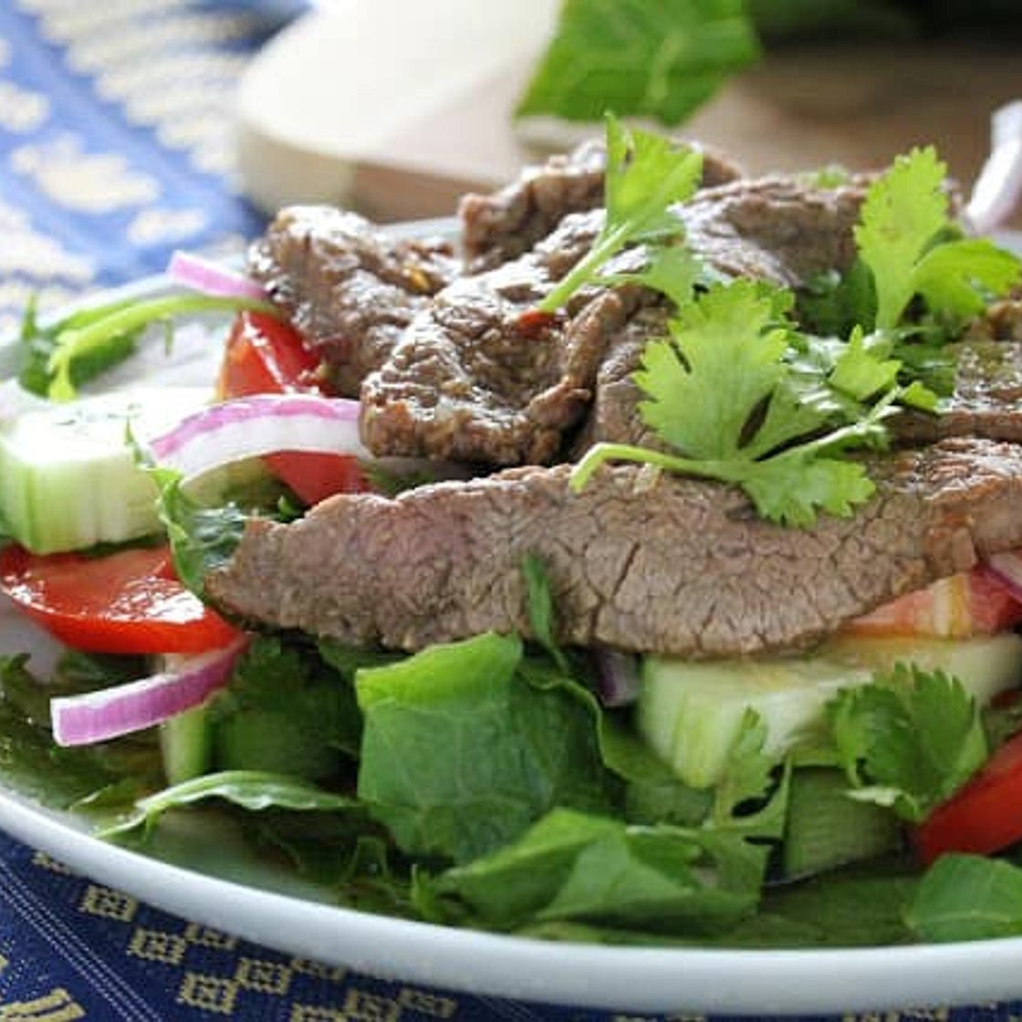 Easy Thai Beef Salad