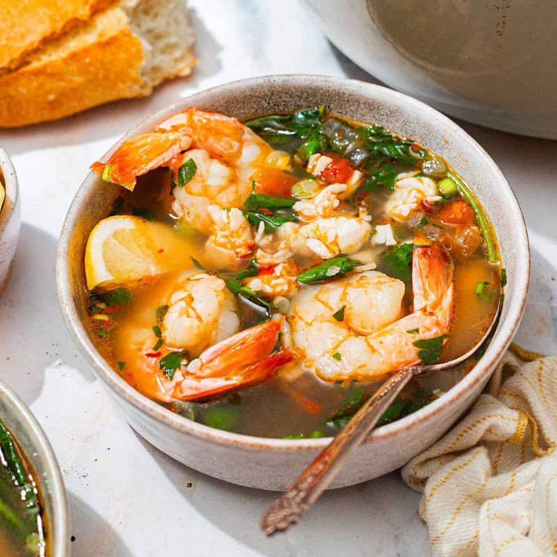 Seafood Stew with Shrimp and Lobster