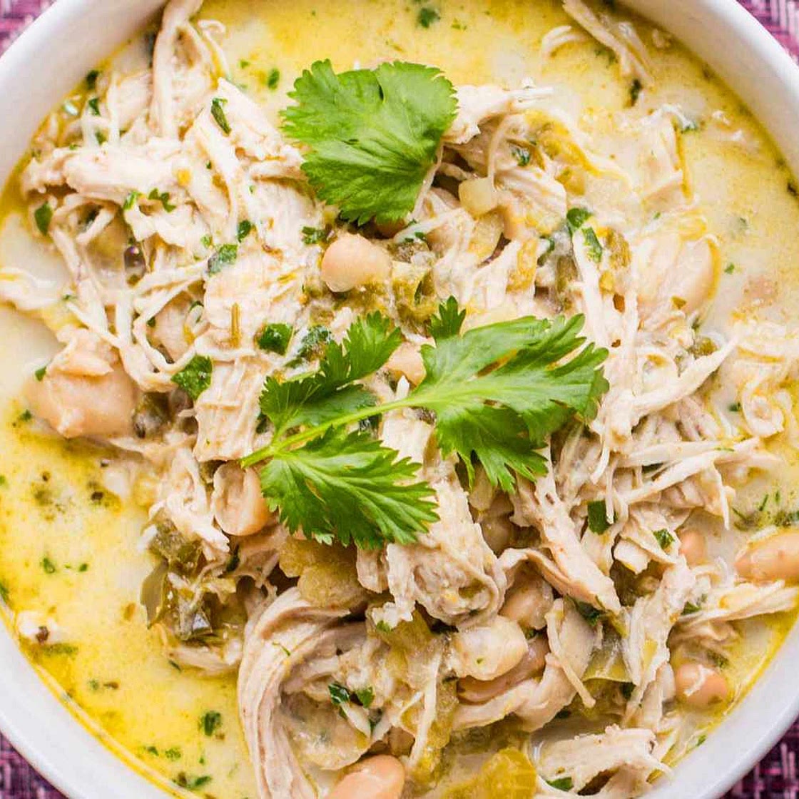 Instant Pot White Chicken Chili