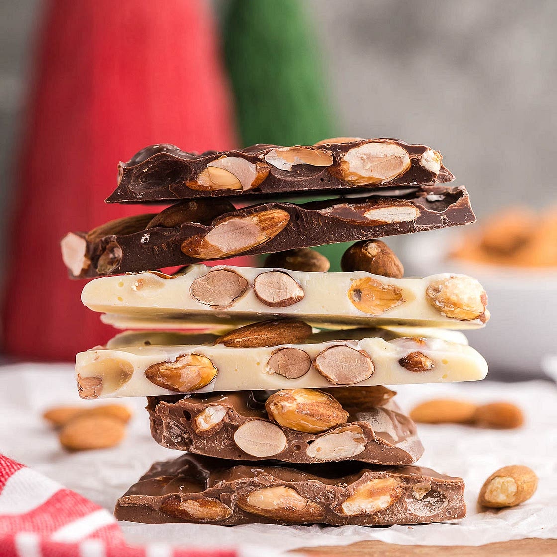 Almond Bark (White, Milk, or Dark Chocolate)
