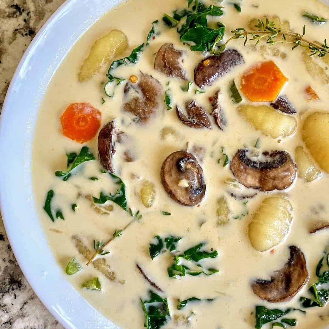 Vegan Gnocchi Soup