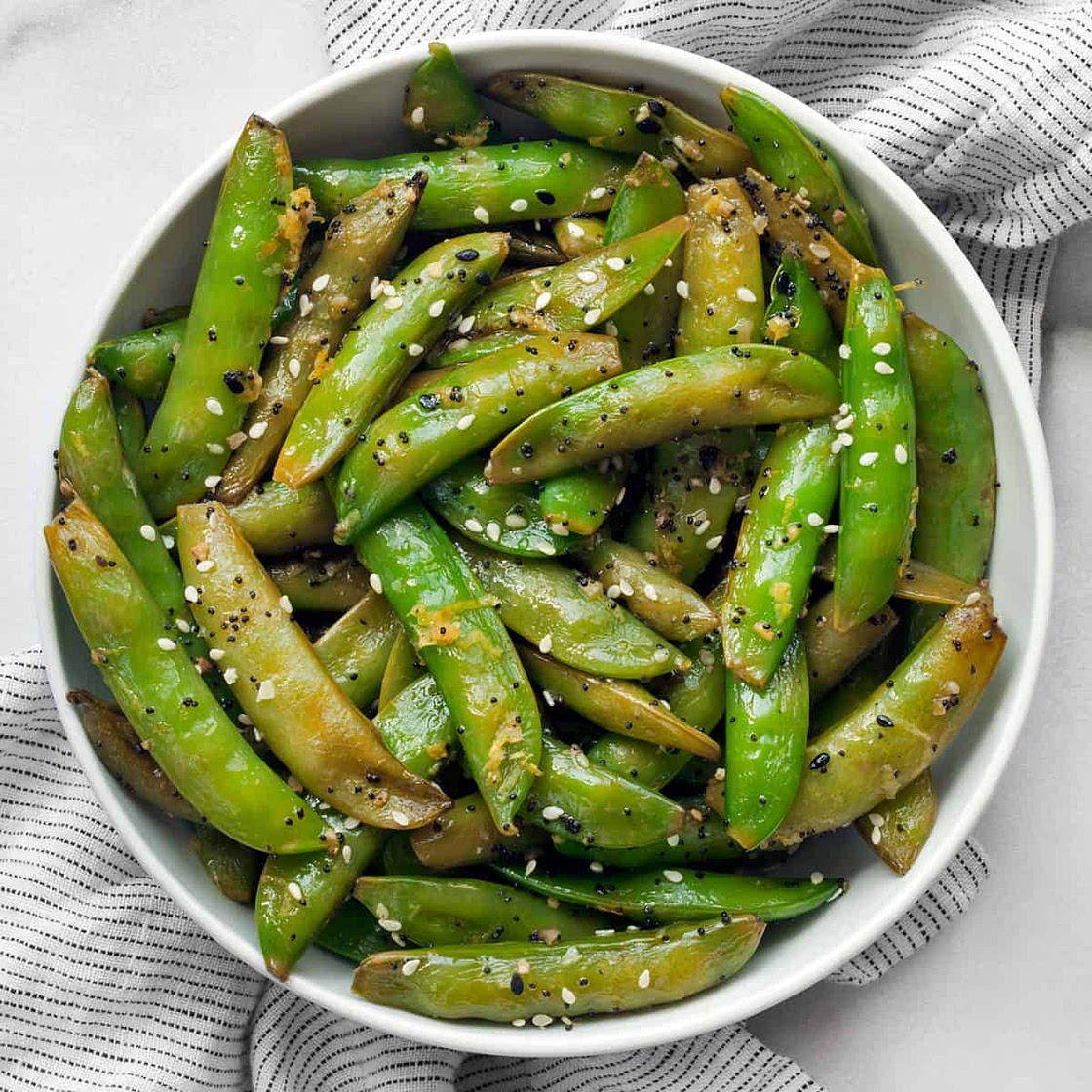 Sautéed Snap Peas