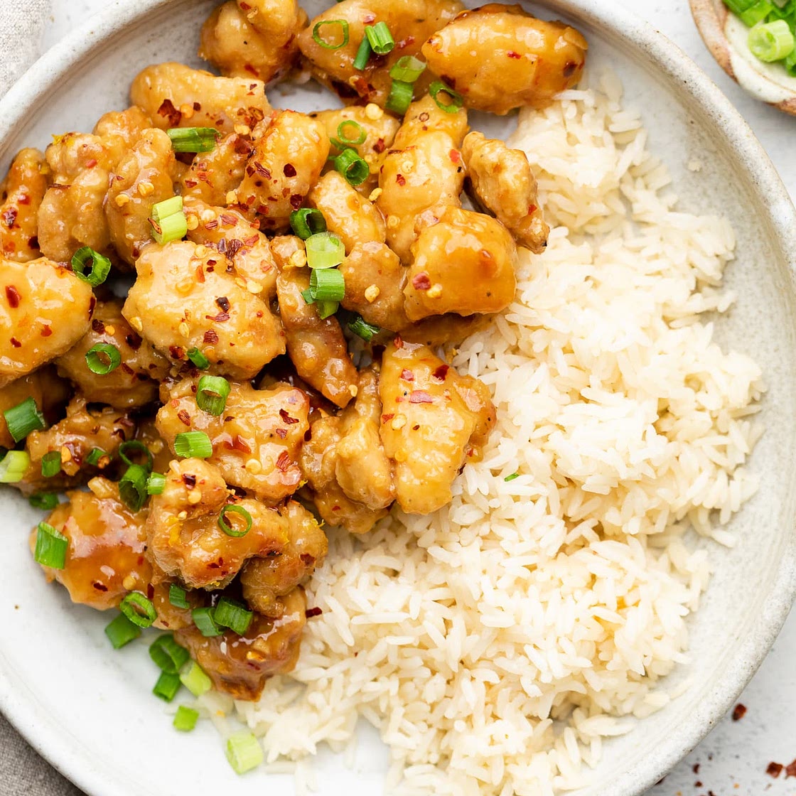 Healthy Orange Chicken