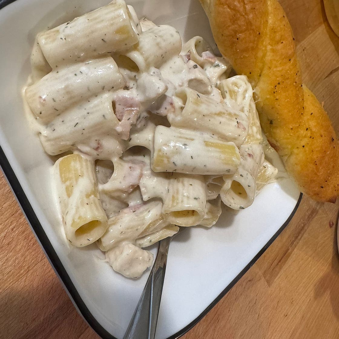 Chicken Bacon Ranch Pasta