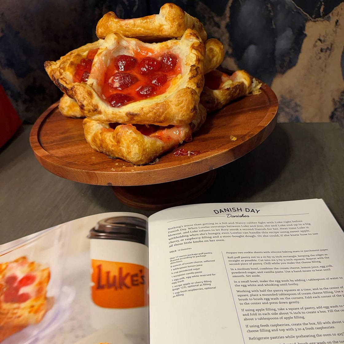 Raspberry Puff Pastry