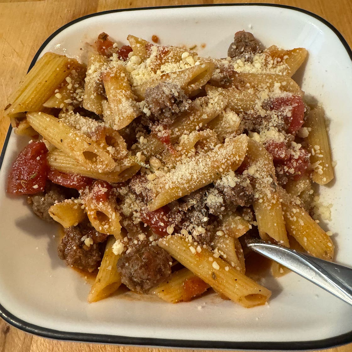Gilmore Girls Penne with Beef Ragu