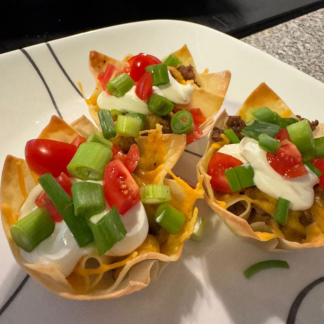 Cheesy Taco Cups