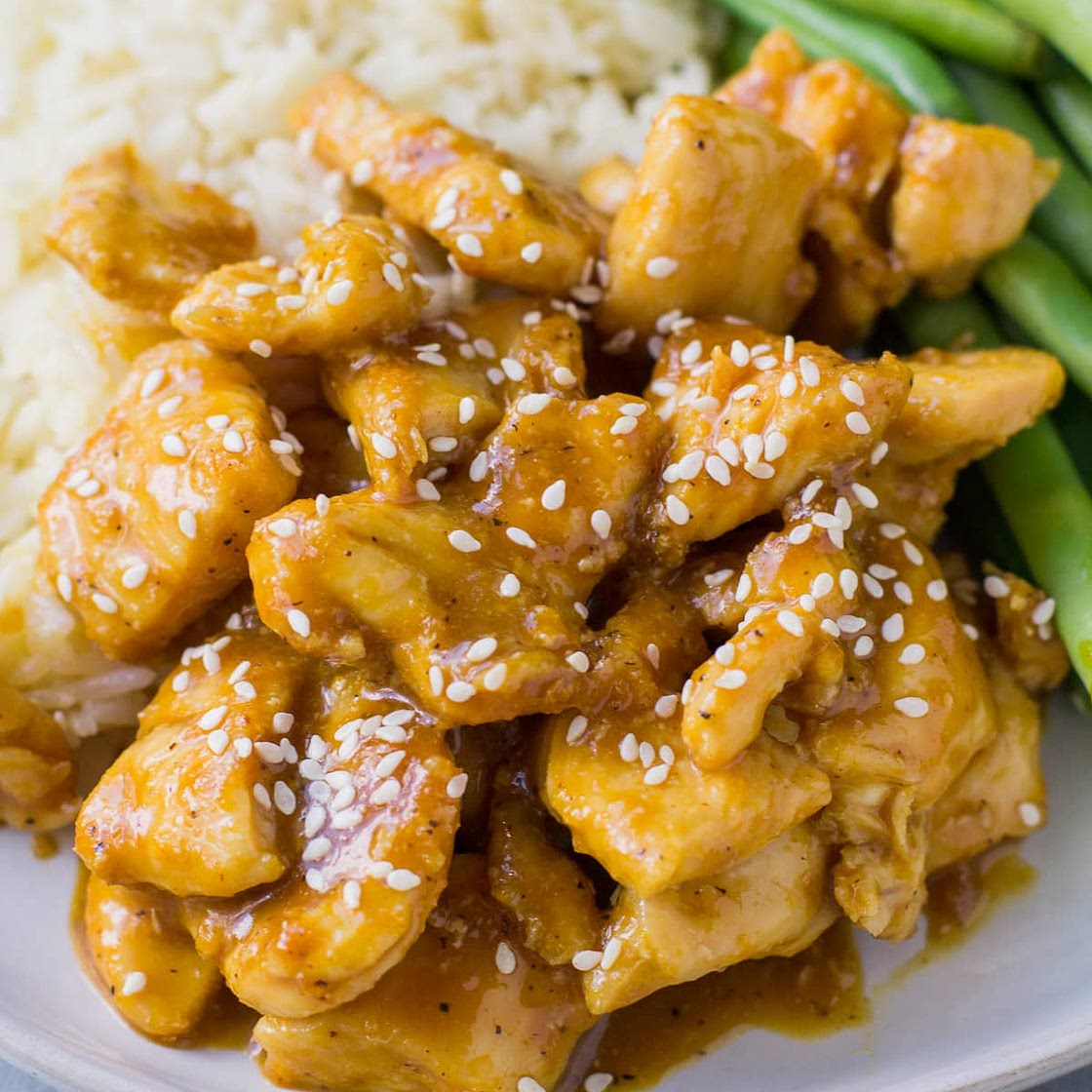 Healthy Orange Chicken