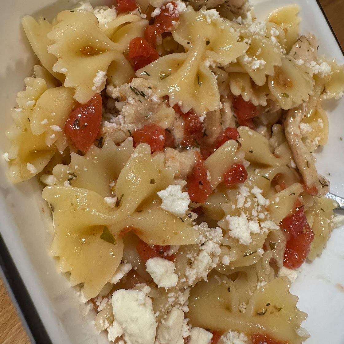 Greek Chicken Pasta