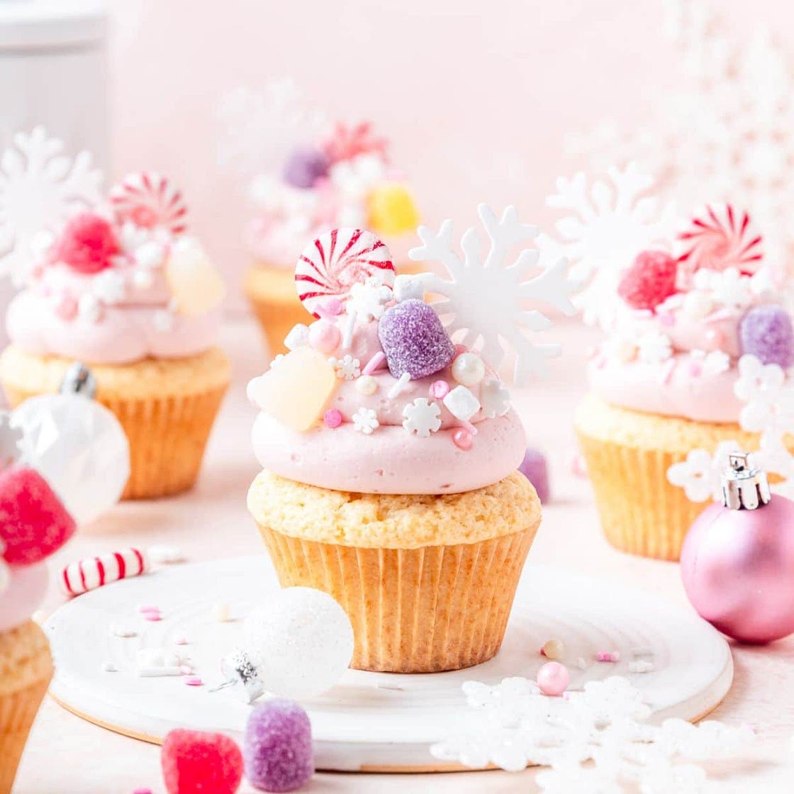 Sugar Plum Fairy Cupcakes