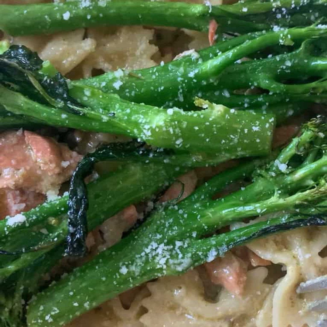 Air Fryer Baby Broccoli