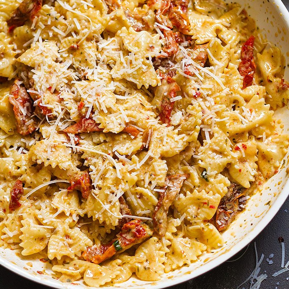 Creamy Sun-Dried Tomato Pasta