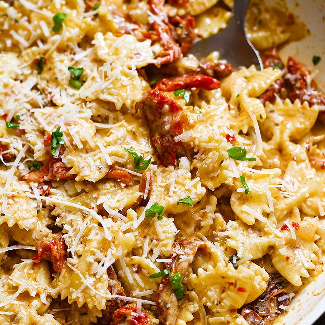 Creamy Sun-Dried Tomato Pasta