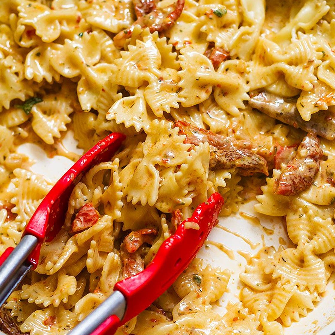 Creamy Sun-Dried Tomato Pasta