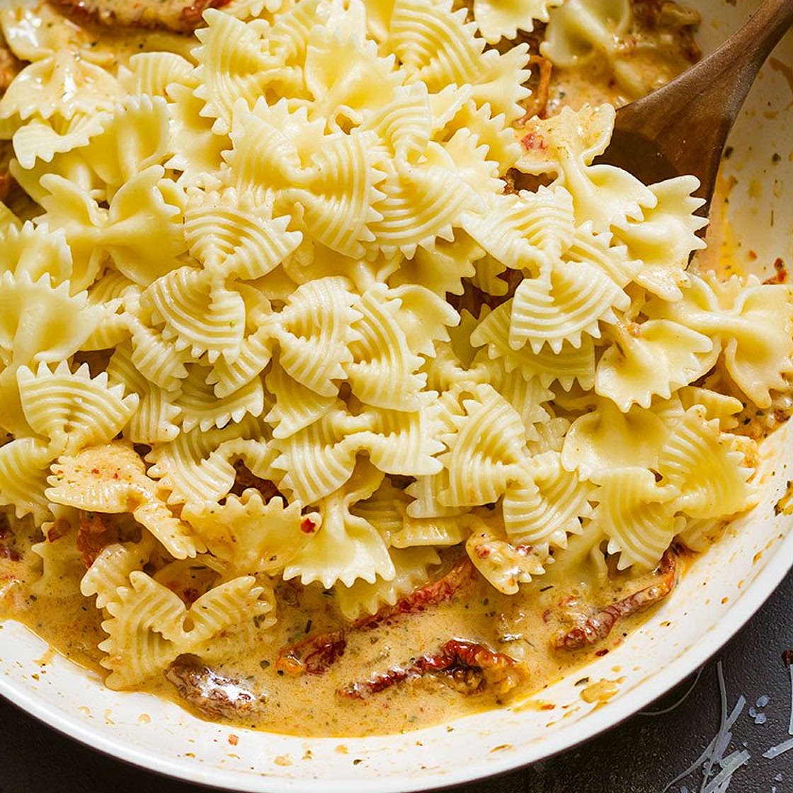 Creamy Sun-Dried Tomato Pasta