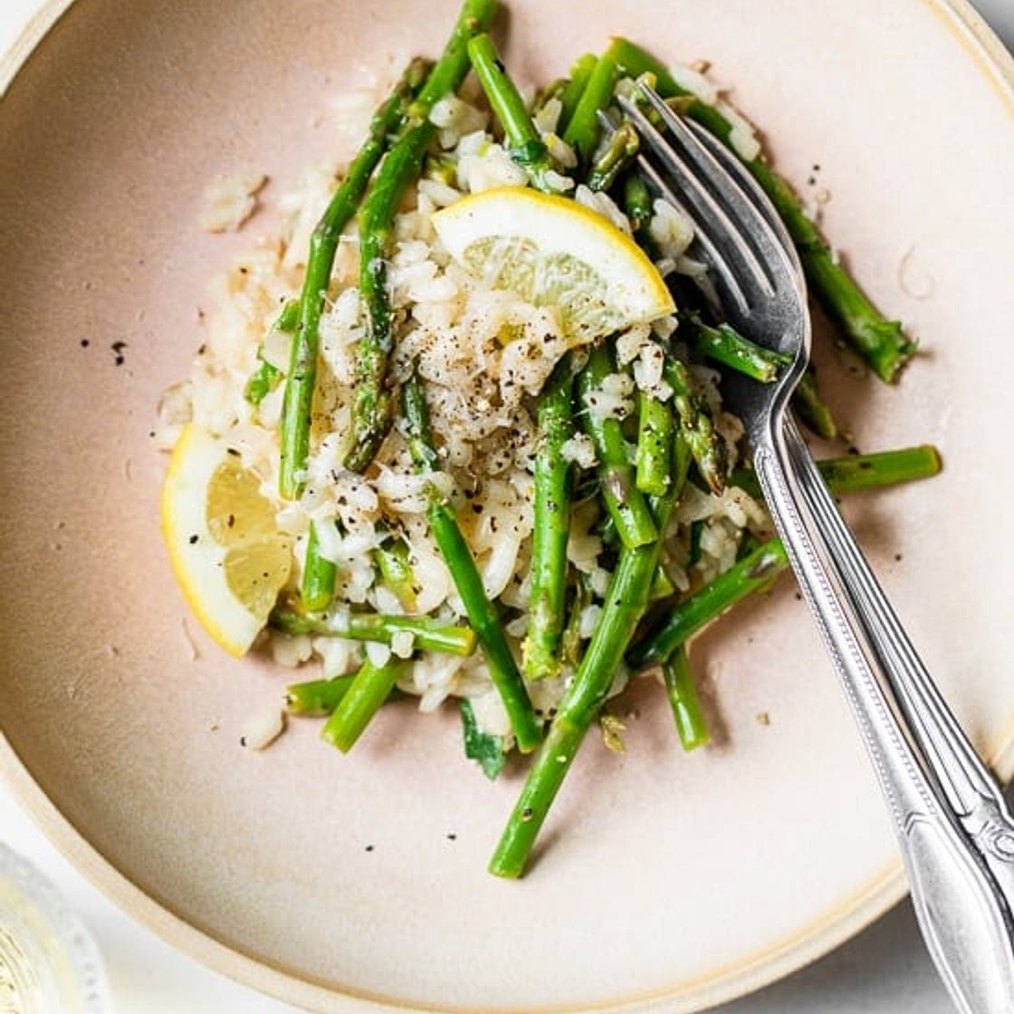 Spring Asparagus Risotto