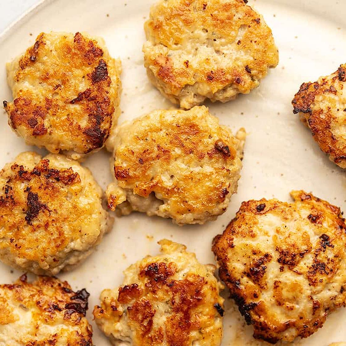 3 Ingredients Ranch Chicken Fritters